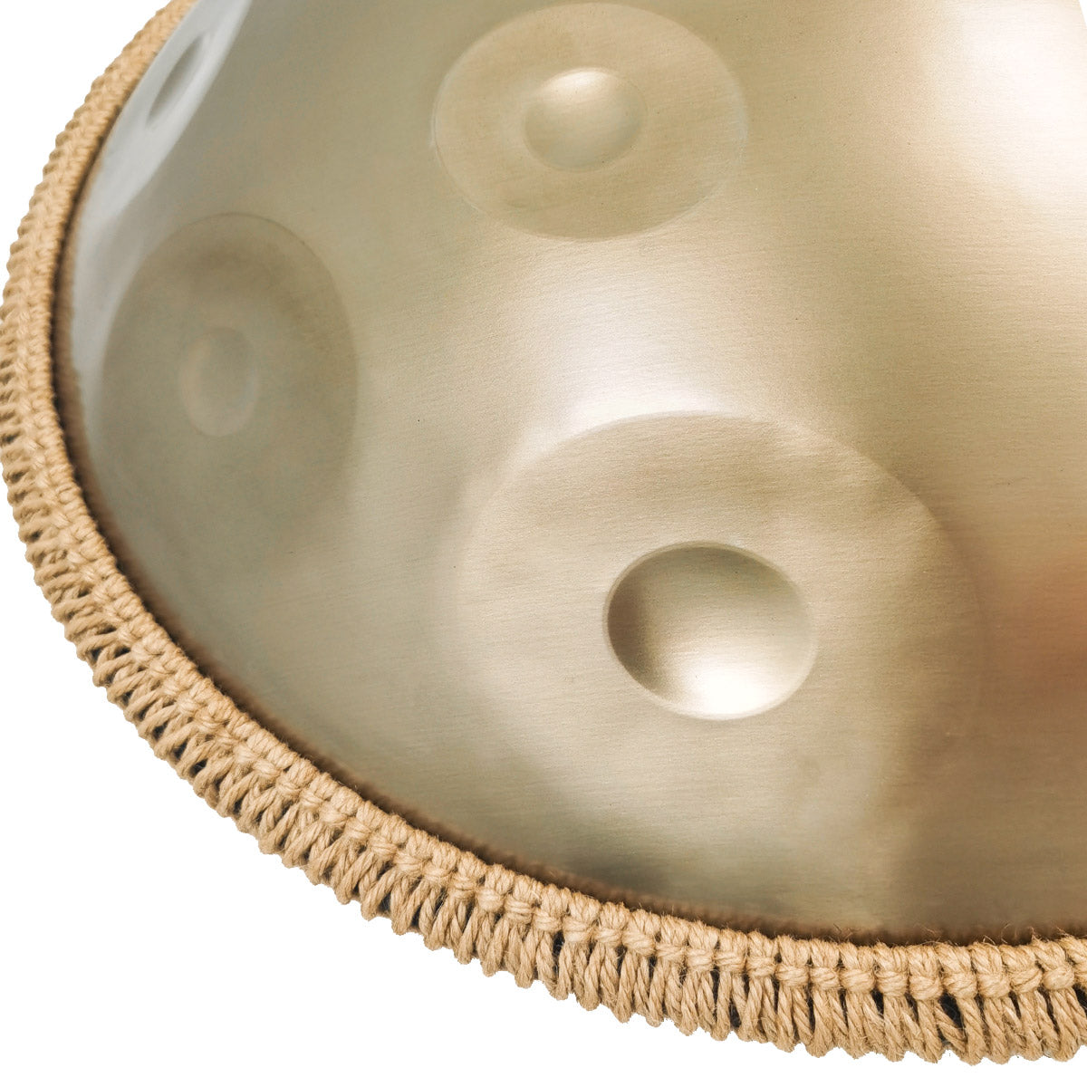 Tak Drum Handpan Pure Golden 11 Notes D Minor Scale Hangdrum with gift set