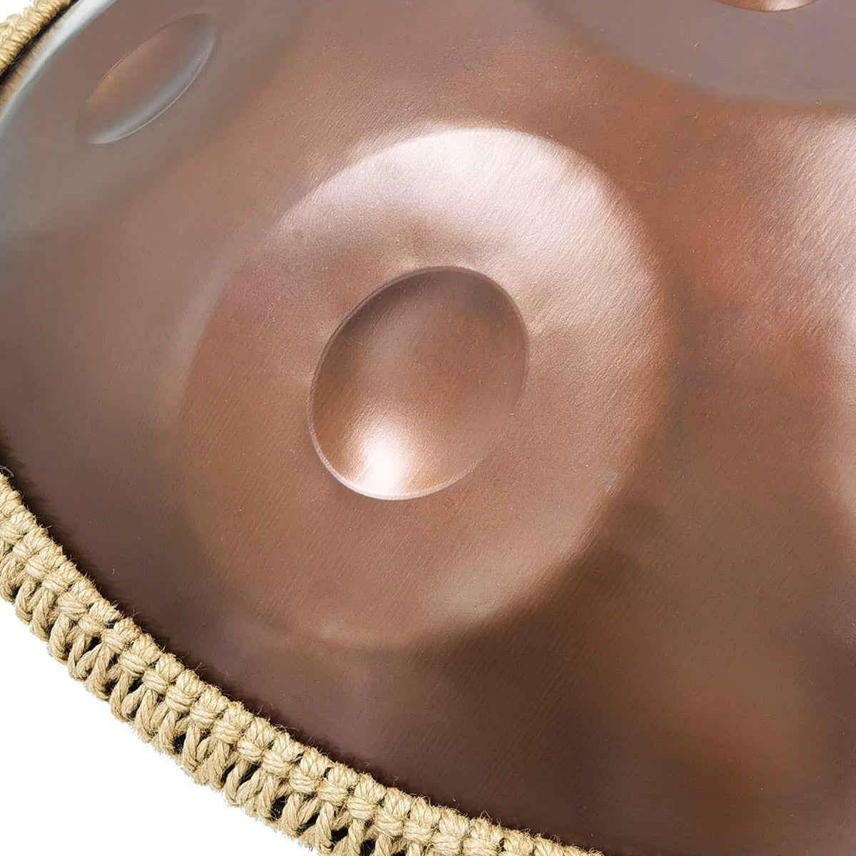 Tak Drum Handpan Pure Brown 9 Notes D Minor Scale Hangdrum with gift set