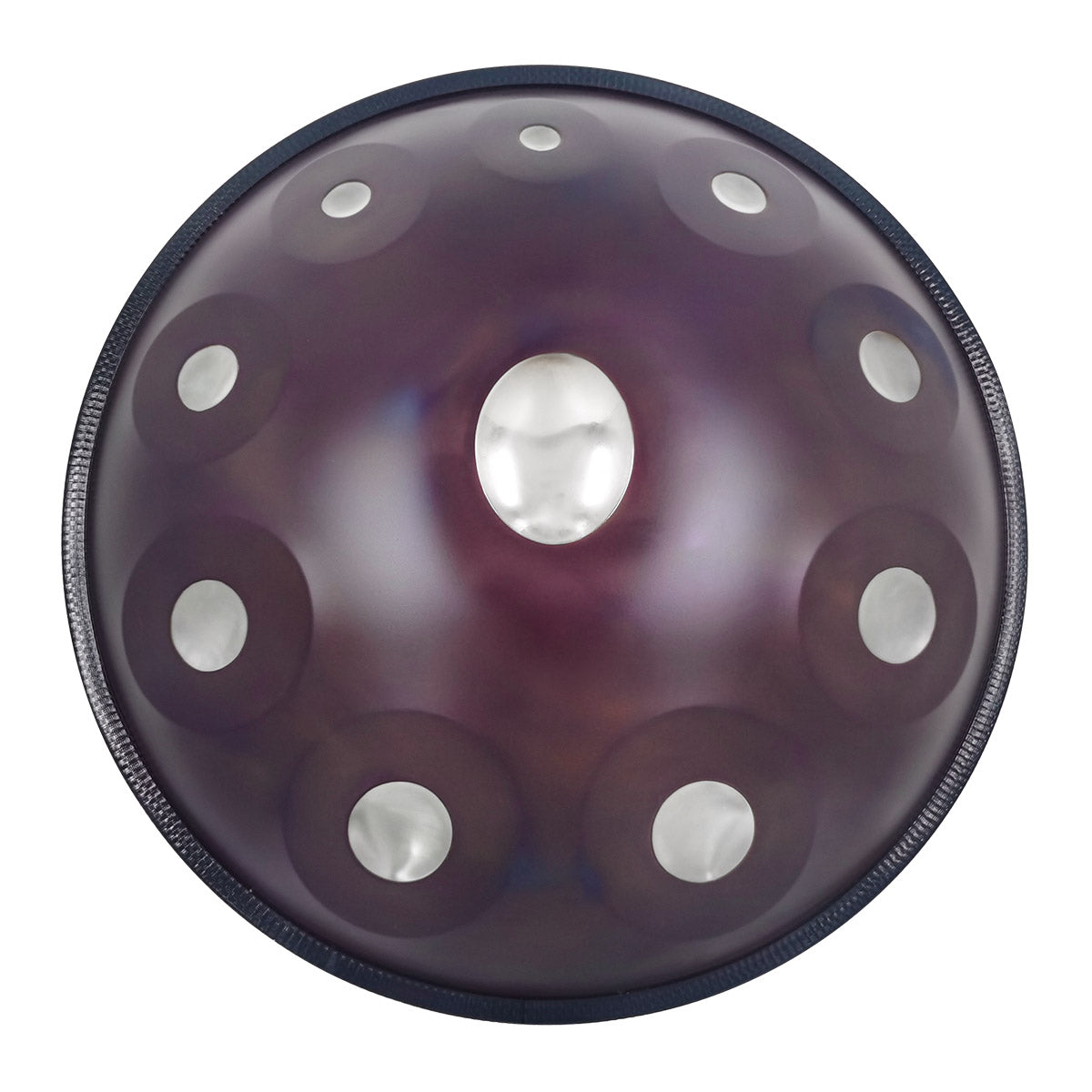 Tak Drum Handpan Neutron 10 notas escala Ré menor Hangdrum com conjunto para presente