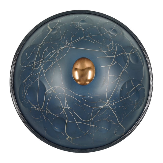 Tak Drum handpan drum 22 inch steel drum starlink dark green 10 notes