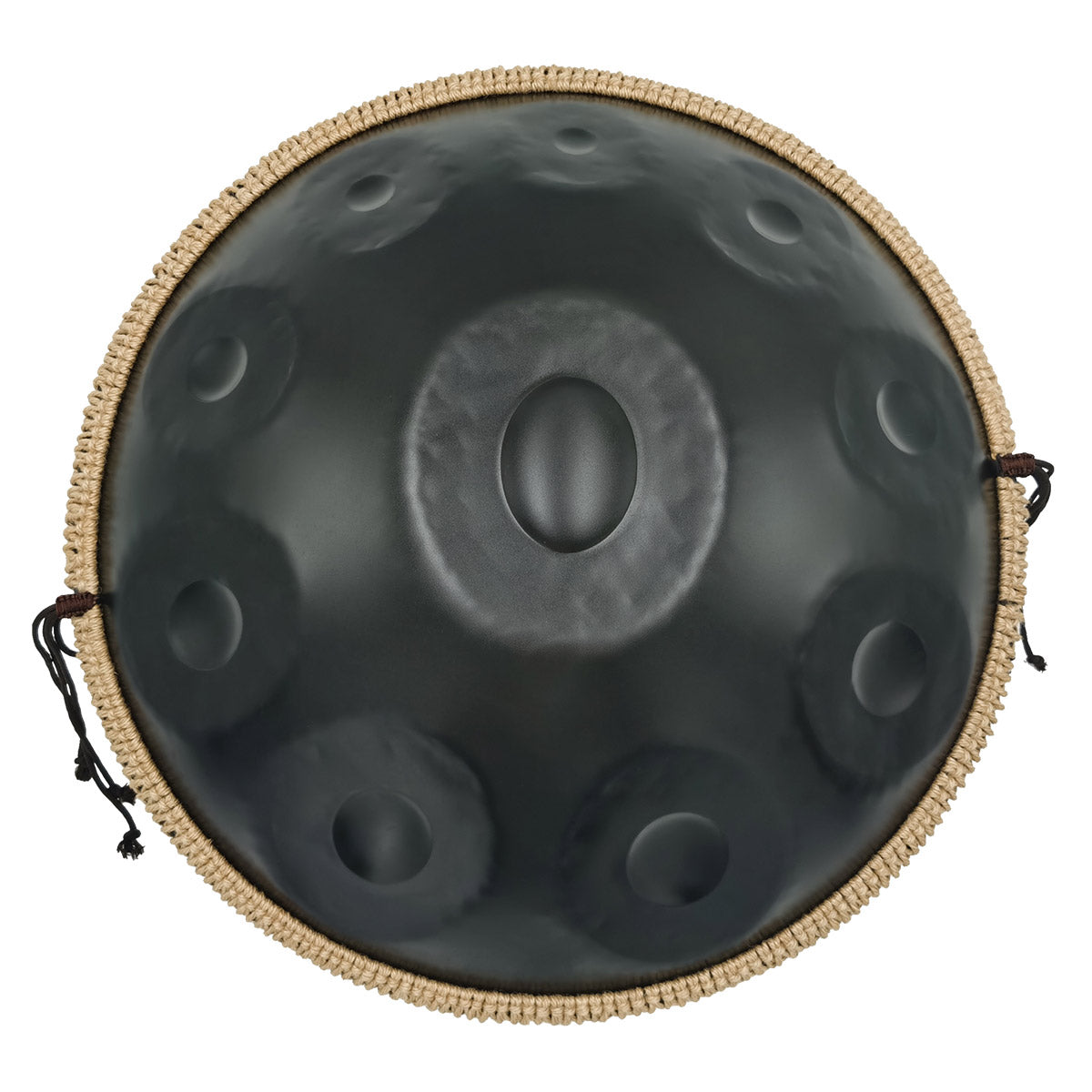Handpan Pure Golden 10 Notes D Minor Scale Hangdrum with Gift Set – AS TEMAN