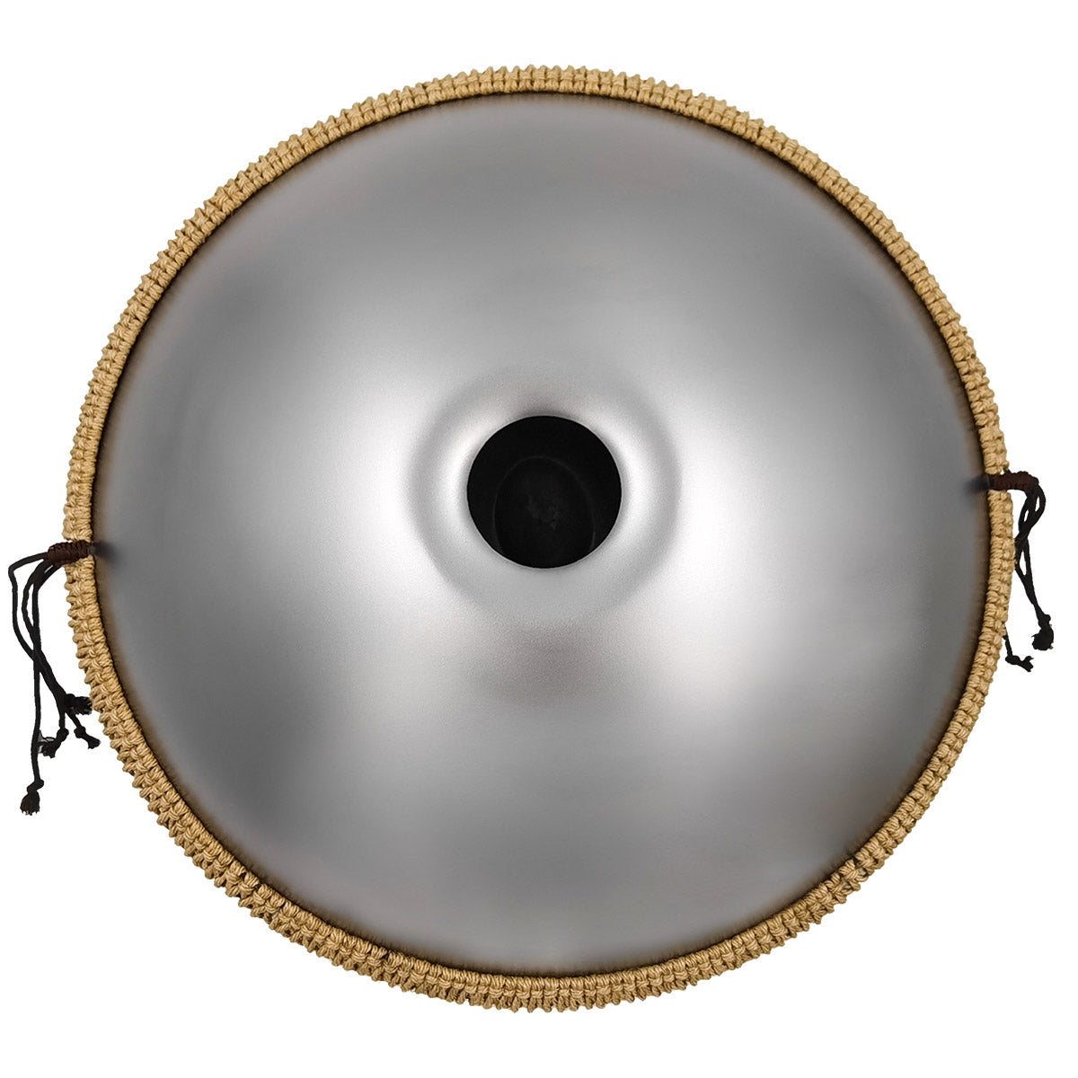 Tak Drum Handpan Sterling Silver 10 Notes D Minor Scale Hangdrum with gift set