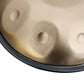 Tak Drum Handpan Mini 18 Inches Pure Golden 9 Notes G minor Hangdrum with gift set