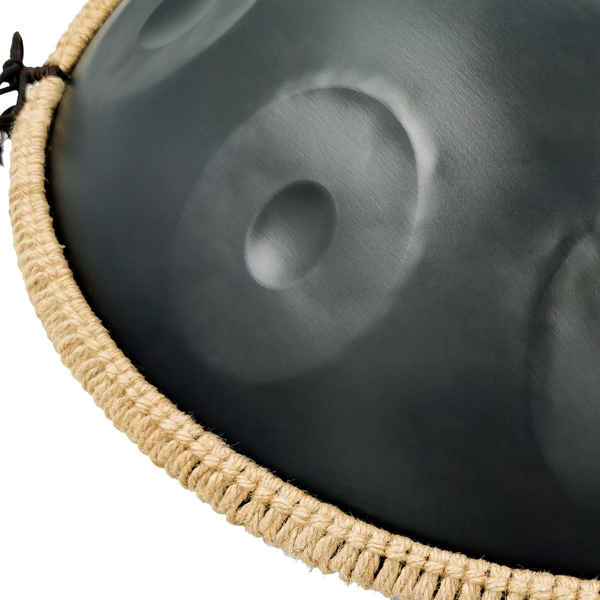 Tak Drum Handpan Pure Black 10 Notes D Minor Scale Hangdrum with gift set