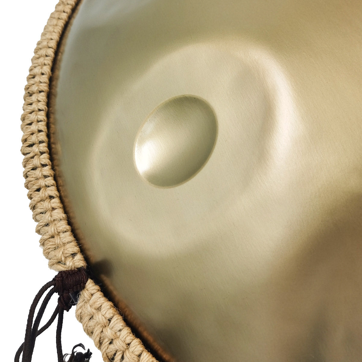 Tak Drum Handpan Pure Golden 9 Notes D Minor Scale Hangdrum with gift set