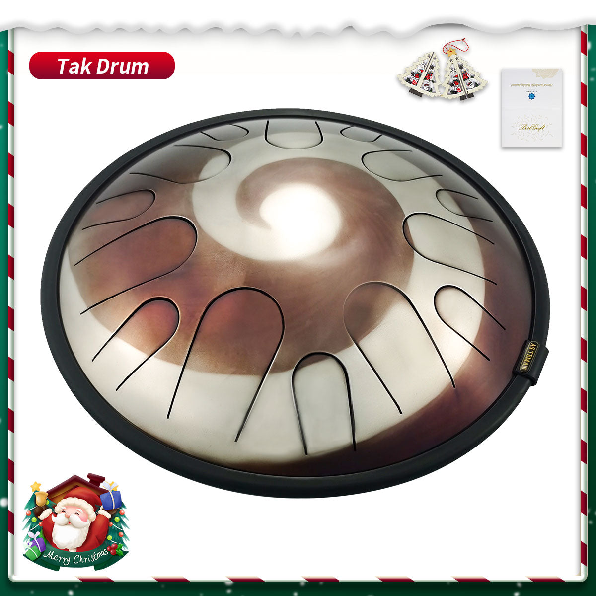 tank drum ethereal instrument 14 inches 14 notes