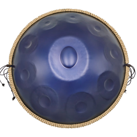 Tak Drum Handpan Pure Purple 10 Notes D Minor Scale Hangdrum with gift set
