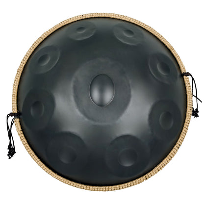 Black 22 9 Notes Professional Hand Pan Good Sound Handpan Drum