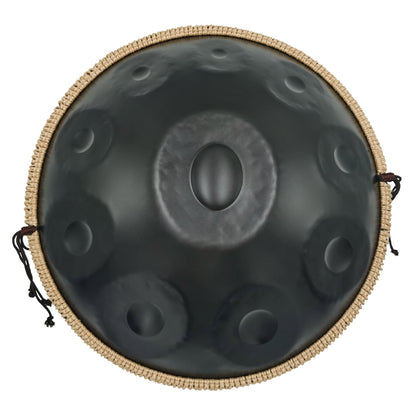 Handpan Pure Golden 10 Notes D Minor Scale Hangdrum with Gift Set
